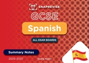Buy Snaprevise Gcse Spanish Summary Notes