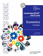 Buy Cambridge Igcse And O Level Economics Third Edition