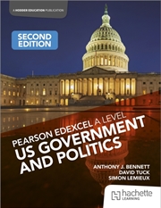Buy Pearson Edexcel A Level Us Government And Politics Second Edition