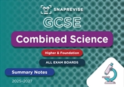 Buy Snaprevise Gcse Combined Science Summary Notes