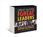 Buy 2026 Great Quotes From Great Leaders Boxed Calendar