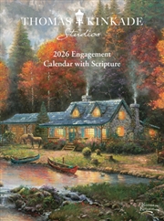 Buy Thomas Kinkade Studios 2026 Monthly/Weekly Engagement Calendar With Scripture