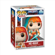 Buy Masters of The Universe - He-Man (Retro Neon Deco) Pop! Vinyl