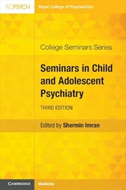 Buy Seminars In Child And Adolescent Psychiatry