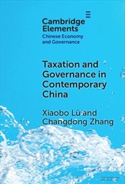 Buy Taxation And Governance In Contemporary China