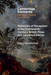 Buy Networks Of Reception In The Eighteenth-Century British Press And Laurence Sterne