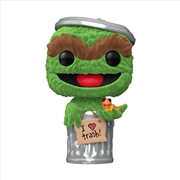 Buy Sesame Street - Oscar the Grouch Flocked Pop! Vinyl [RS]