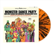 Buy Monster Dance Party - Orange & Black Pumpkin Splatter Vinyl