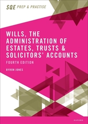 Buy Wills, The Administration Of Estates, Trusts & Solicitors Accounts
