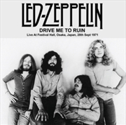 Buy Drive Me To Ruin: Live At Festival Hall. Osaka. Japan. 28th Sept 1971 - Fm Broadcast