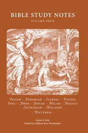 Buy Bible Study Notes Vol. 4 : Volume 4