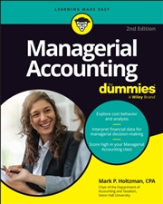 Buy Managerial Accounting For Dummies