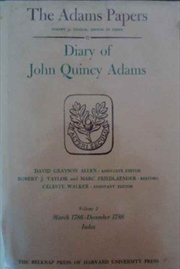 Buy Diary Of John Quincy Adams : Volume 2