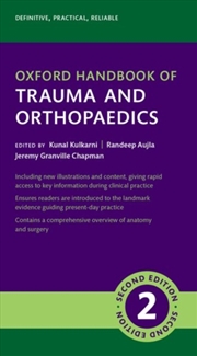 Buy Oxford Handbook Of Trauma And Orthopaedics