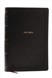 Buy Nkjv Giant Print End-Of-Verse Reference Bible, Black Leathersoft, Red Letter, Comfort Print : Holy B