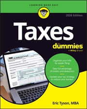 Buy Taxes For Dummies, 2026 Edition