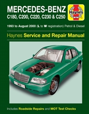 Buy Mercedes-Benz C-Class Petrol & Diesel (93 - Aug 00) Haynes Repair Manual