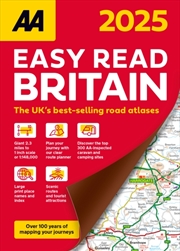 Buy Aa Easy Read Atlas Britain 2025