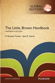 Buy Little, Brown Handbook, The, Global Edition