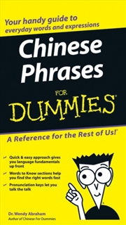 Buy Chinese Phrases For Dummies