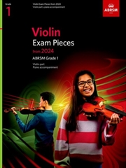 Buy Violin Exam Pieces From 2024, Abrsm Grade 1, Violin Part & Piano Accompaniment