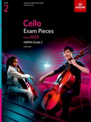 Buy Cello Exam Pieces From 2024, Abrsm Grade 2, Cello Part