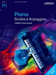 Buy Piano Scales & Arpeggios, Abrsm Initial Grade : From 2021