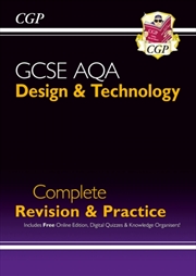Buy Gcse Design & Technology Aqa Complete Revision & Practice (With Online Edition And Quizzes)