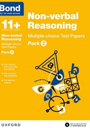 Buy Bond 11+: Non-Verbal Reasoning: Multiple-Choice Test Papers (For Gl Assessment & Other 11 Plus Exams