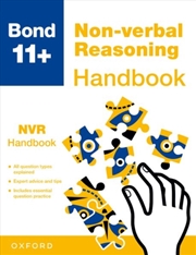 Buy Bond 11+ Non-Verbal Reasoning Handbook (For Gl Assessment & Other 11 Plus Exams)