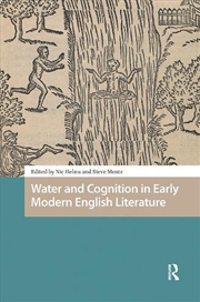Buy Water And Cognition In Early Modern English Literature