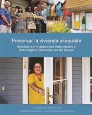 Buy Preservar La Vivienda Asequible : Alianzas Entre Gobiernos Municipales Y Fideicomisos Comunitarios D