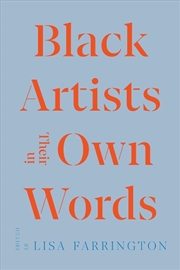 Buy Black Artists In Their Own Words