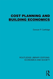 Buy Cost Planning And Building Eco