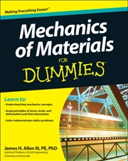 Buy Mechanics Of Materials For Dummies