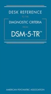 Buy Desk Reference Diagnostic Criteria Dsm-