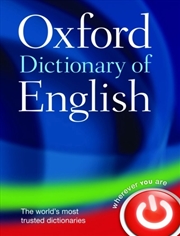 Buy Oxford Dictionary Of English
