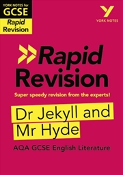 Buy York Notes For Aqa Gcse 91 Rapid Revisio