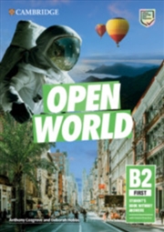 Buy Open World First Students Book Without A