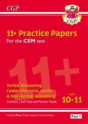Buy New 11 Cem Practice Papers Ages 1011 Pac
