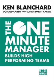 Buy One Minute Manager High Performance Team