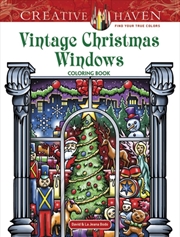 Buy Creative Haven Vintage Christmas Windows