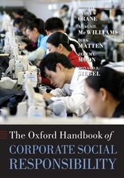 Buy Oxford Handbook Of Corporate Social Resp