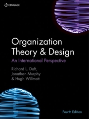 Buy Organization Theory And Design 4E