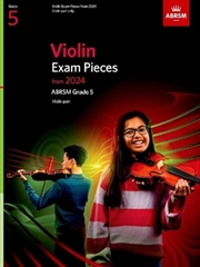 Buy Violin Exam Pieces From 2024, Abrsm Grade 5, Violin Part