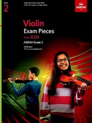 Buy Violin Exam Pieces From 2024, Abrsm Grade 2, Violin Part & Piano Accompaniment