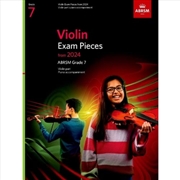 Buy Violin Exam Pieces From 2024, Abrsm Grade 7, Violin Part & Piano Accompaniment