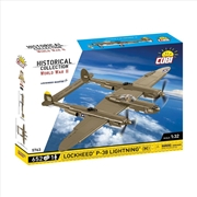 Buy World War 2 - Lockheed P-38H Lightning Construction Set (652 Pieces)