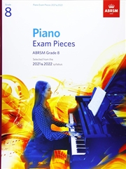 Buy Piano Exam Pieces 2021 & 2022, Abrsm Grade 8 : Selected From The 2021 & 2022 Syllabus