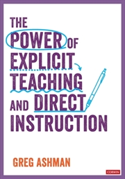 Buy The Power Of Explicit Teaching And Direct Instruction